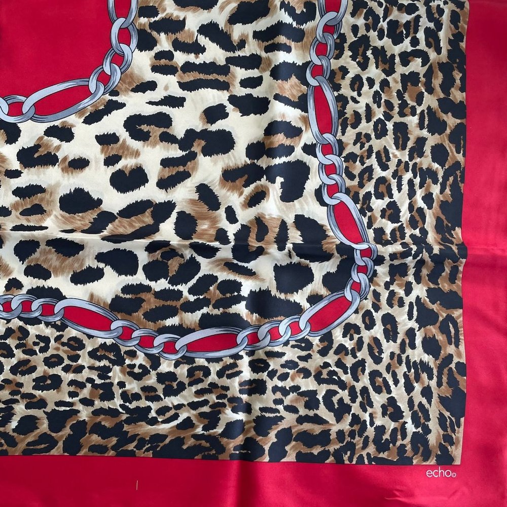 Echo Silk Square Scarf